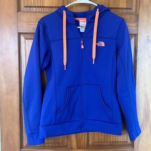 North Face blue jacket, size small